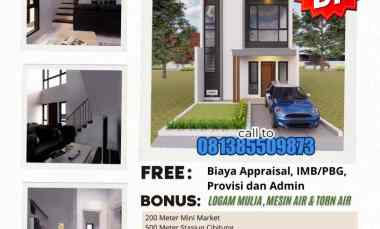 Greean Adhitama Townhouse Rumah Baru Siap Huni tanpa DP Strategis