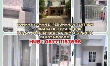 dijual rumah jl sirnagalih rangga mekar