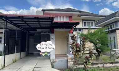 Dijual Rumah Cantik Cluster di Tepi jl. Subrantas Depan Kampus Unri