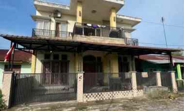 Rumah Dijual 2 Tingkat jl Suka Karya Kualu Panam Harga 990 juta