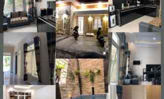 Rumah Villa Full Furnished Plus Kolam Renang di Kota Batu