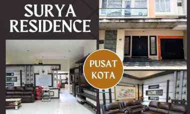 dijual rumah jl surya komp surya residence