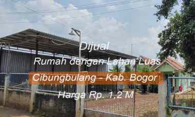 dijual rumah jl wangun jaya kelurahan