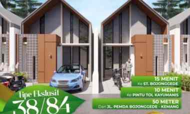 dijual rumah jl warung 1 tonjong tajur