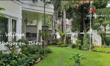 Rumah Mewah Area Elit jl. Wijaya, Melawai, Kebayoran Baru, Jakarta Slt