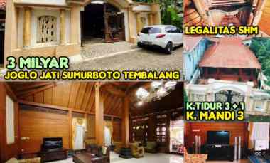 dijual rumah joglo di sambiroto semarang
