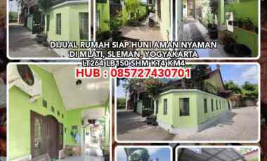 dijual rumah jombor lor jl kahuripan