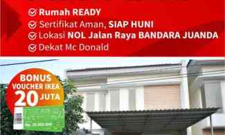 Hunian Premium Nol Jalan Juanda Regency Start From 1.4 Man