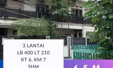 Rumah Jaksel Jakarta Selatan Kalibata Strategis 3 Lantai Cakep