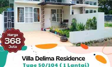 Dijual Rumah di Cluster Villa Delima Residence di Lingkungan Asri