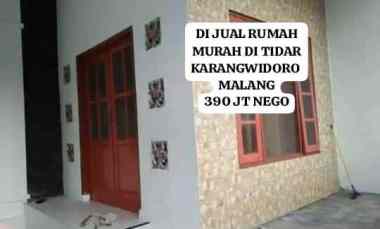Dijual Rumah Murah Siap Huni di Tidar Karangwidoro Malang