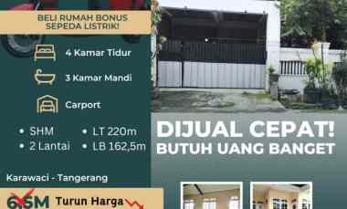 dijual rumah karawaci