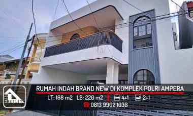 Rumah Brand New di Komplek Polri Ampera, Jakarta Selatan