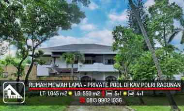 Rumah Dijual di Kav. Polri Ragunan, Pasar Minggu, Jakarta Selatan