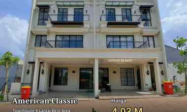 Rumah Jagakarsa American Classic dalam Cluster 4 Lantai