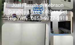 Rumah Dijual Kebraon Surabaya Free Kitchen Set, 0812.1714.3588