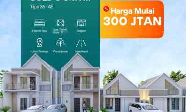 Jual Rumah Scandinavian Promo Cuma 300 Jutaan di Prambanan