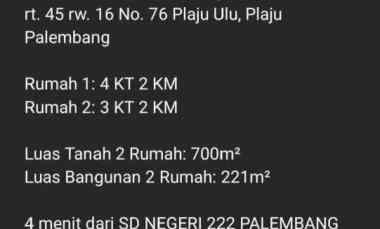 dijual rumah keluarga besar
