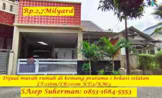 dijual rumah kemang pratama bekasi jawa