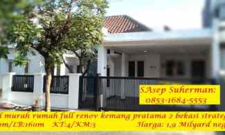 dijual rumah kemang pratama2 bekasi