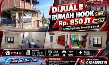 dijual rumah kembangarum semarang barat