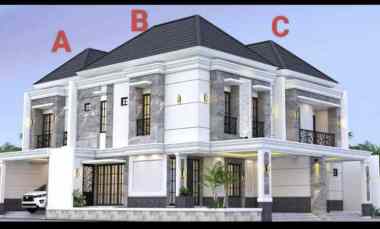 3 Unit Rumah Kertajaya Surabaya dekat Galaxy Mall Jln Utama Komplek