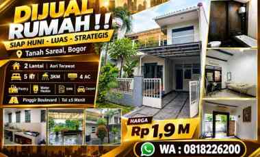 dijual rumah komp duta kencana ii