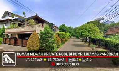 dijual rumah komp ligamas pancoran