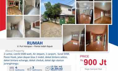 dijual rumah komple maharta