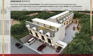 Jual Rumah Baru Komplek Adam Malik Residence Jalan Sekata - Medan
