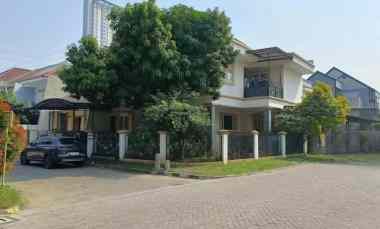 Rumah 2 Lantai Posisi Hook Lokasi dalam Komplek Metro Permata