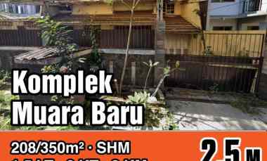 dijual rumah komplek muara baru