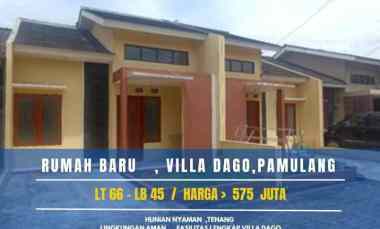 Rumah Baru dalam Komplek Vila Dago Pamulang Bs Kpr Bank