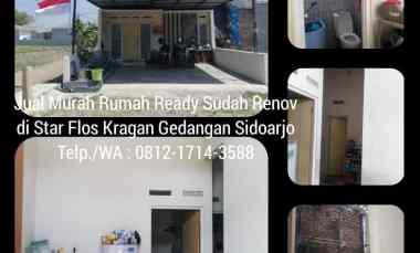 Rumah Dijual di Gedangan Sidoarjo Star Flos Kragan Siap Huni