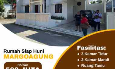 Rumah Siap Huni Modern Minimalis di Seyegan dekat Pasar Ngino, Lingkun