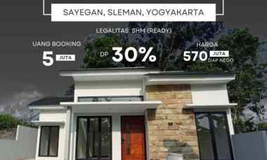 Jual Rumah Minimalis Elegan di Sleman dekat Rsud Sleman Booking Cuma 5