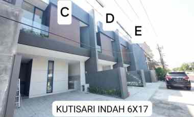 dijual rumah kutisari indah