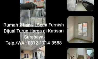 dijual rumah kutisari surabaya