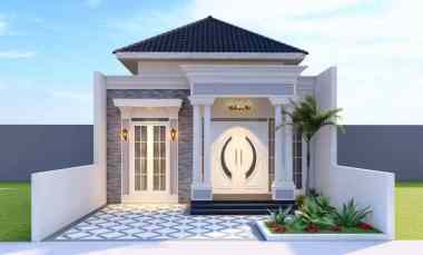 Rumah Desain Eropa Klasik Harga Ekonomis Tengah Kota Klaten