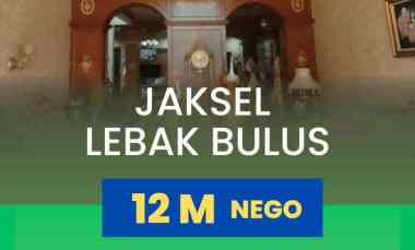 dijual rumah lebak bulus