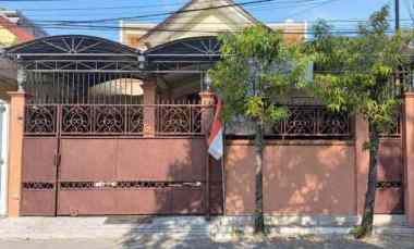 Dijual Rumah Lebak Timur Indah Surabaya Layout Kantor Gudang SHM