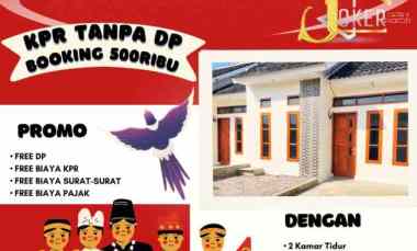 Rumah tanpa Dp Siap Huni Promo Kemerdekaan Awal Booking 500Rb