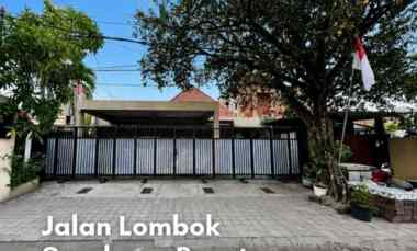 Rumah Lombok, Surabaya Pusat Strategis, Siap Pakai, Cocok untuk Usaha