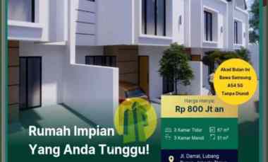 dijual rumah lubang buaya