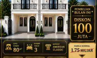 Dijual Rumah Strategis dekat TMII Cipayung Jakarta Timur