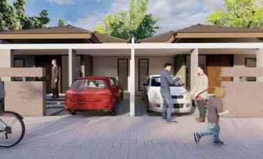 Rumah Minimalis Modern dalam Cluster dekat ke Rsud Prambanan