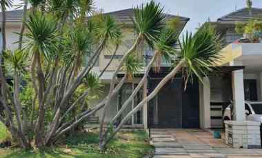 Rumah Pakuwon City Malibu Palm Beach Minimalis Murah Langka Furnish