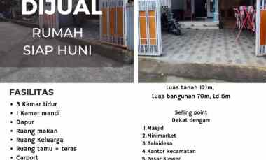 Rumah Dijual di MANISRENGGO