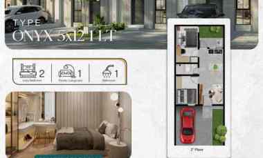 dijual rumah mansion nine onyx