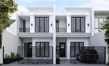 Manyar Jaya, Rumah 2 lantai Baru Gress, High Quality, Jln Lebar, One Gate